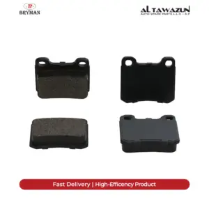 Brake Pad Rear 124-201-202 Size 15.5-MM
