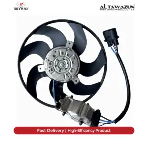 Electric Engine Cooling Fan Small Left Touareg-Q7-Cayenne