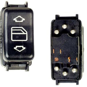 Power Window Switch Left 124   6-PIN
